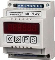 Терморегулятор МПРТ-22 без датчиков 1 кВт (DIN, цифровое управление, 2 канала) Терморегулятор МПРТ-22 без датчиков 1 кВт (DIN, цифровое управление, 2 канала)